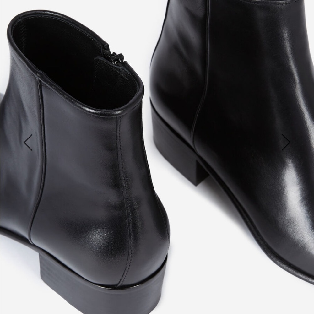 Gorgeous black leather boots by The Kooples-never worn outside. Original box/bag - Picture 2 of 15